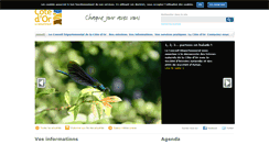 Desktop Screenshot of cotedor.fr