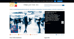 Desktop Screenshot of ambitions.cotedor.fr